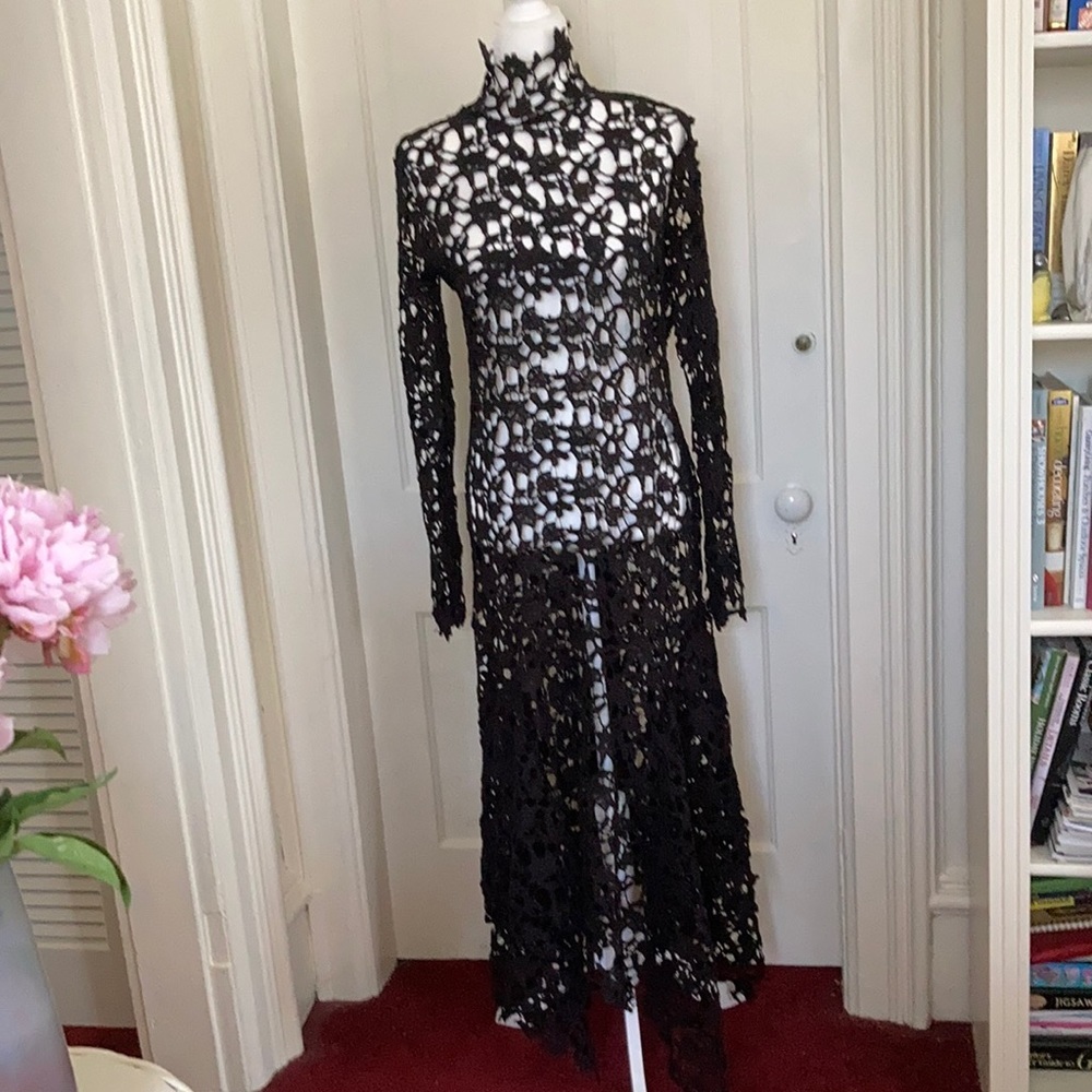 Goth, Grunge, Steampunk, this lace dress has it all